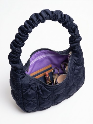 CHIOS CLUB -  菱格漫步包 TOTE73/深藍色